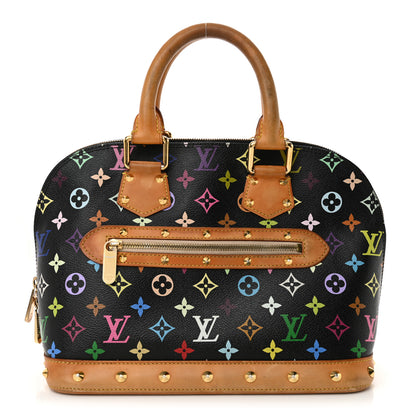 Louis Vuitton Monogram Multicolor Alma Black 1 of 17
