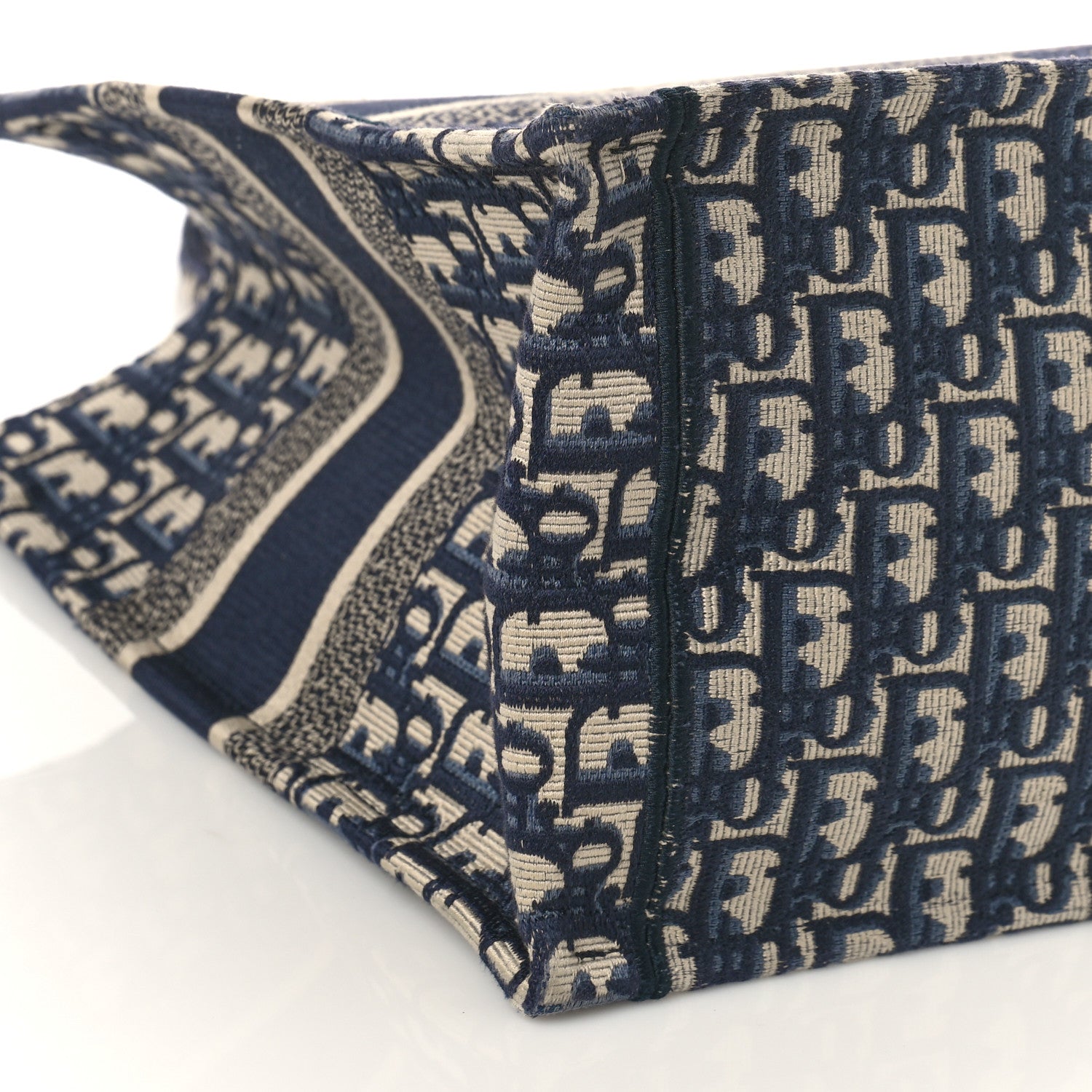 Christian Dior Oblique Medium Book Tote Blue Multicolor 7 of 9