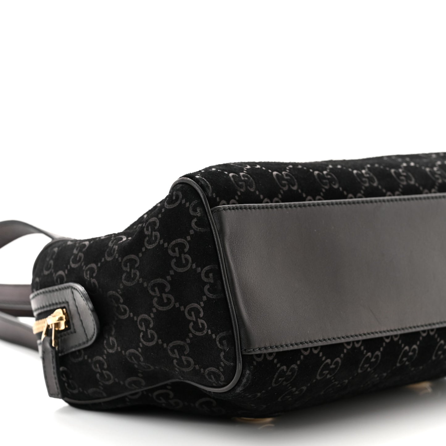 Guccissima Suede Charmy Boston Black