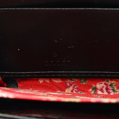 Gucci Calfskin Web Trapuntata GG Zip Around Wallet Black 6 of 6