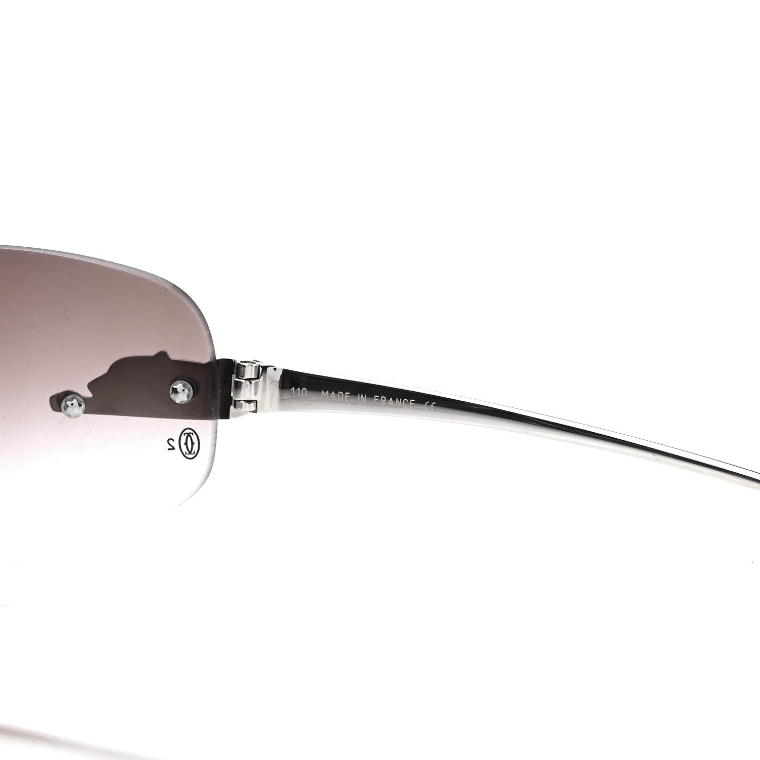 Cartier Panthere De Cartier Sunglasses Grey 6 of 8