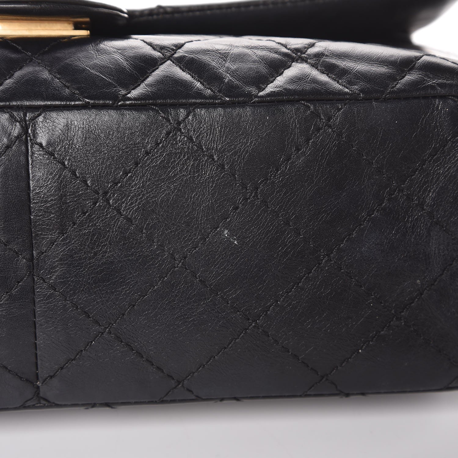 Chanel Aged Calfskin Quilted 2.55 Reissue 226 Flap Black 8 of 9
