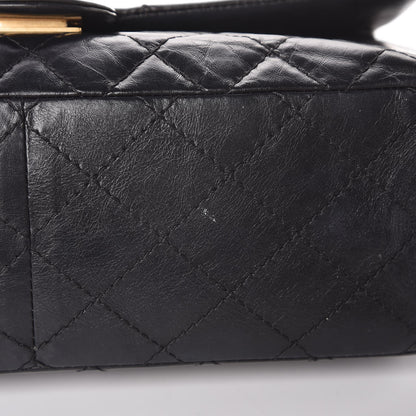 Chanel Aged Calfskin Quilted 2.55 Reissue 226 Flap Black 8 of 9