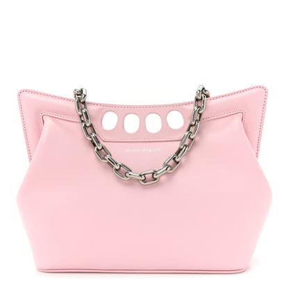 Alexander McQueen Calfskin The Peak Mini Chain Bag New Pink 1 of 12