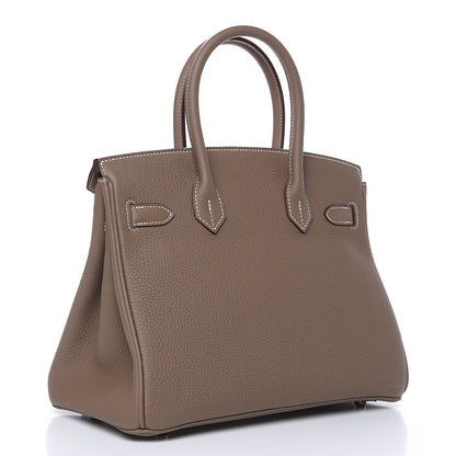 Hermes Togo Birkin 30 Etoupe 3 of 29