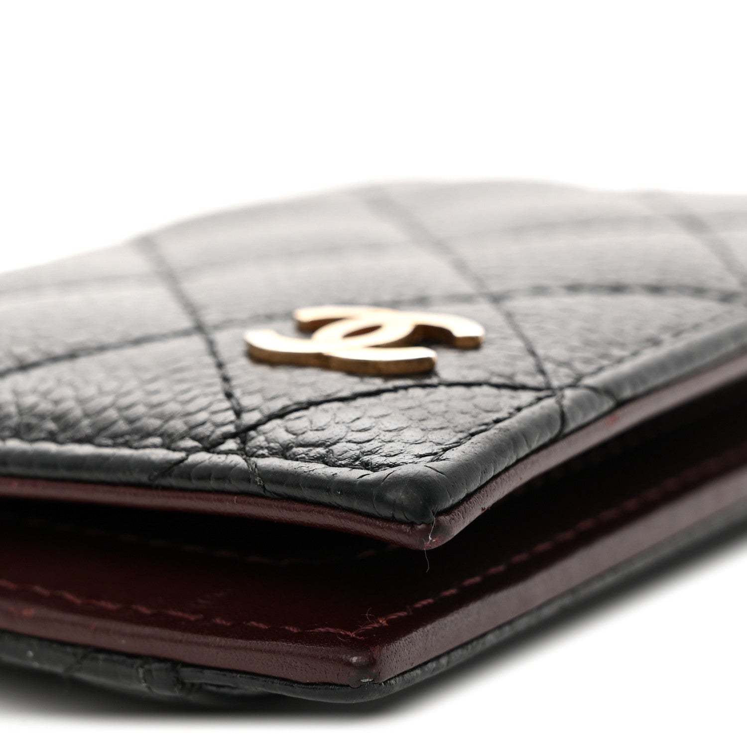 Chanel Caviar Quilted Card Holder Wallet Black 11 of 11