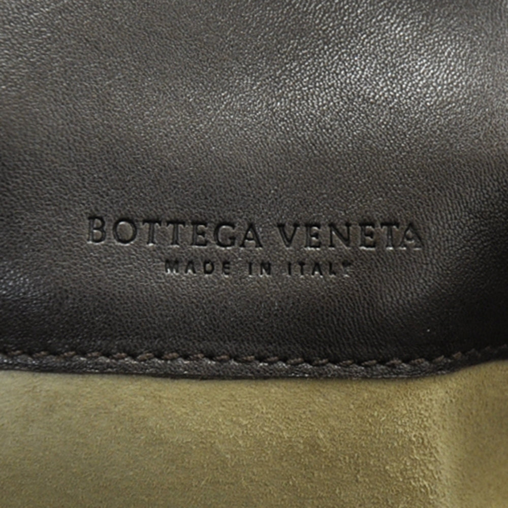 Nappa Intrecciato Tote Ebano