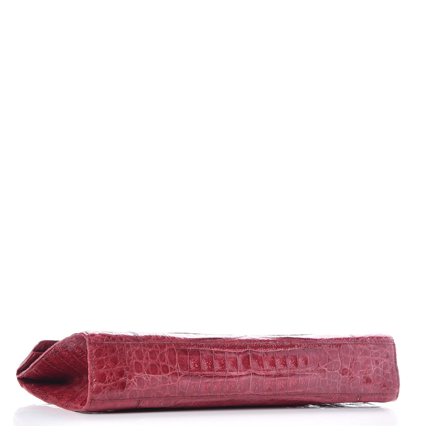 Crocodile Clutch Pink
