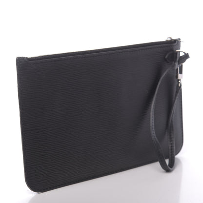 Louis Vuitton Epi Neverfull Pochette MM GM Black 3 of 7