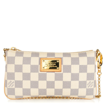 Louis Vuitton Damier Azur Eva Clutch 2 of 14