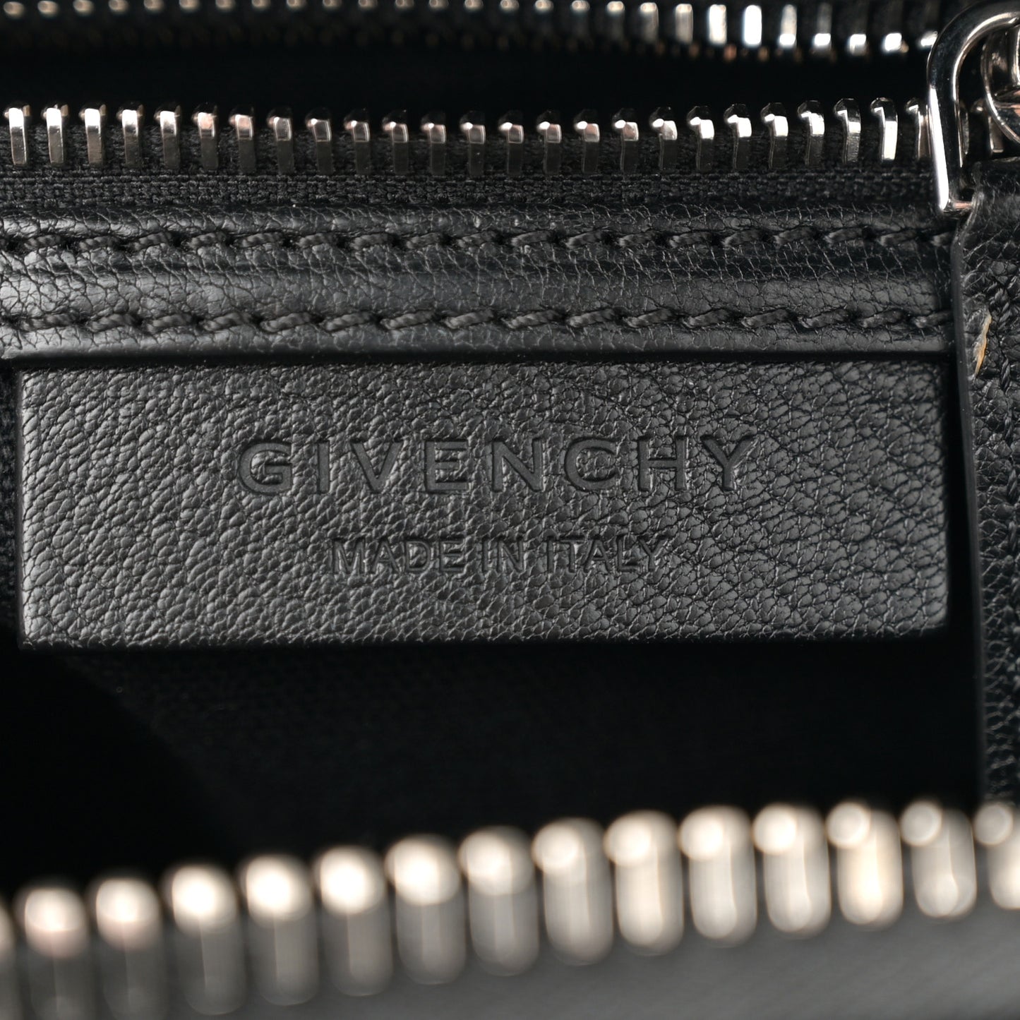 Sugar Goatskin Mini Antigona Black