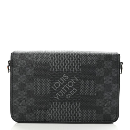 Louis Vuitton Damier Graphite 3D Studio Messenger 1 of 13