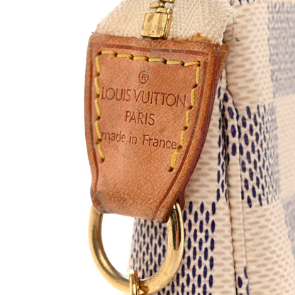 Louis Vuitton Damier Azur Mini Pochette Accessories 6 of 9