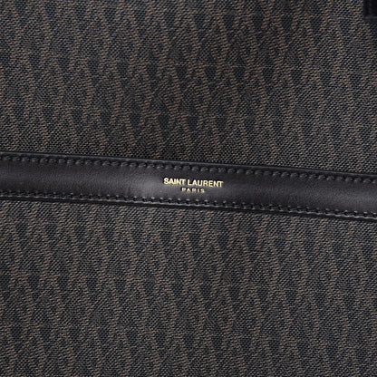 Saint Laurent Toile Classic Monogram Travel Trolley Suitcase Black 9 of 9