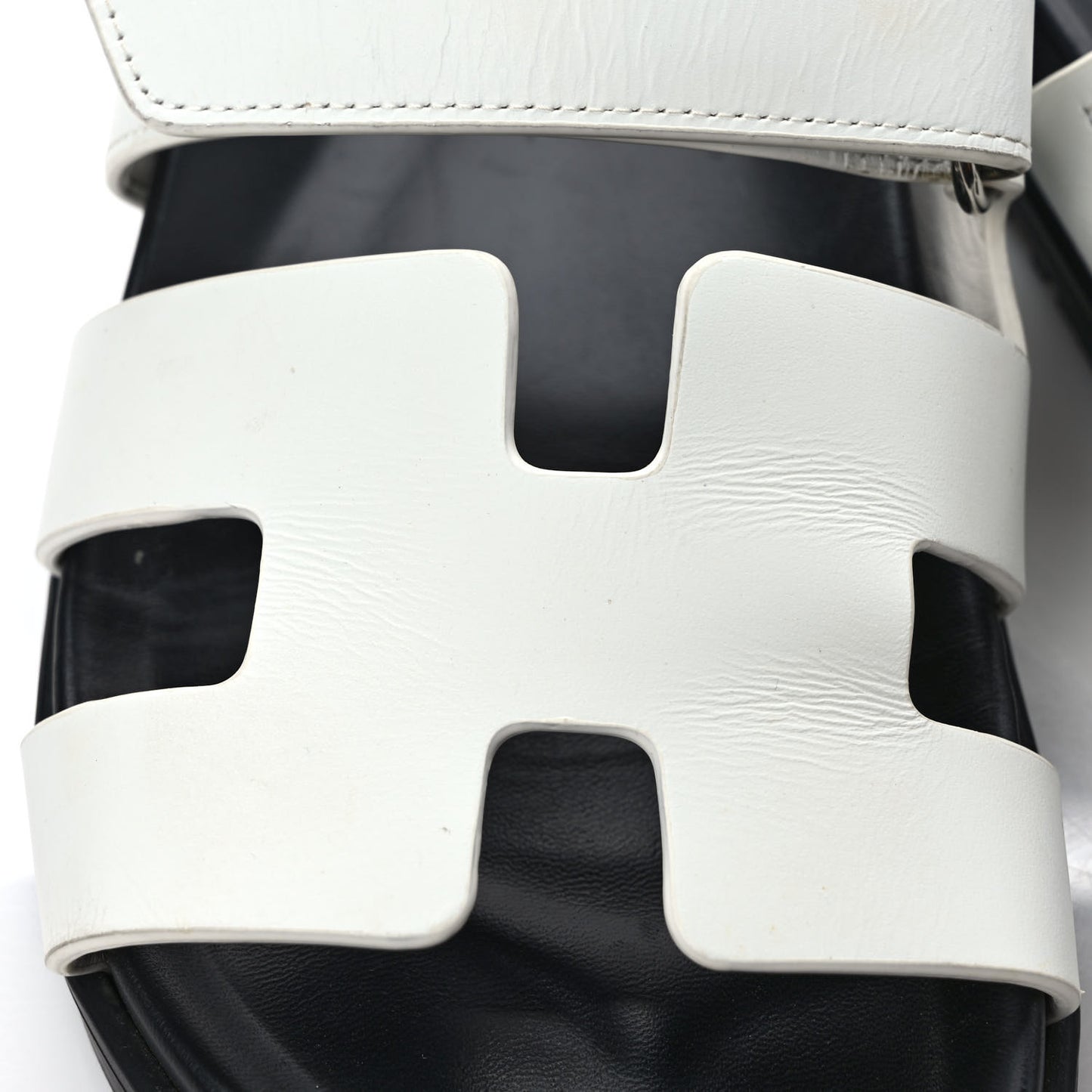 Calfskin Womens Chypre Sandals 39 White