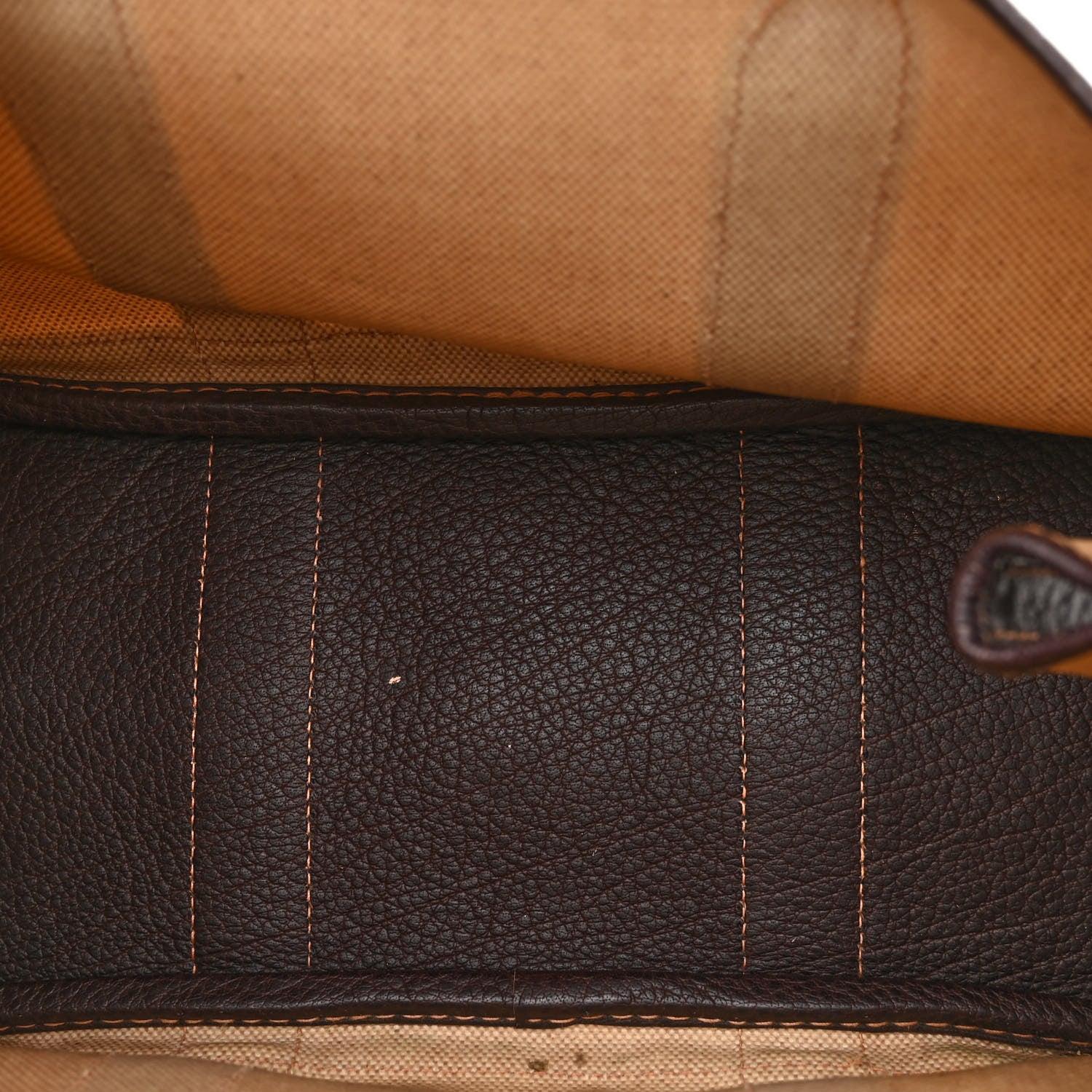 Hermes Buffle Skipper Toile Garden Party 30 TPM Marron Fonce 5 of 12