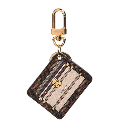 Louis Vuitton Damier Ebene Trunks and Locks Bag Charm 1 of 4