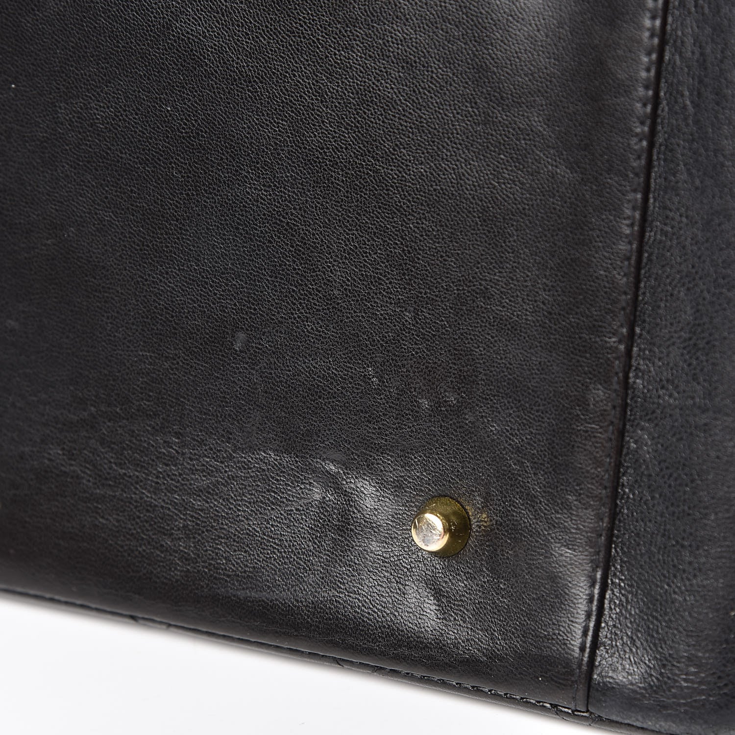 Chanel Lambskin Quilted Tote Black 17 of 19