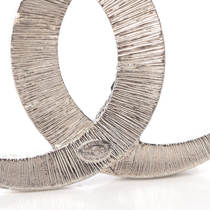 Chanel Baguette Crystal Dubai CC Brooch Silver 4 of 5