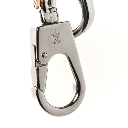 Louis Vuitton Metal Pastilles Key Chain Bag Charm Silver Gold 3 of 3