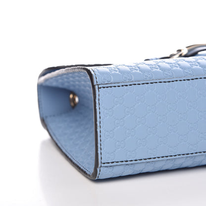 Gucci Microguccissima Medium Emily Chain Shoulder Bag Mineral Blue 8 of 9