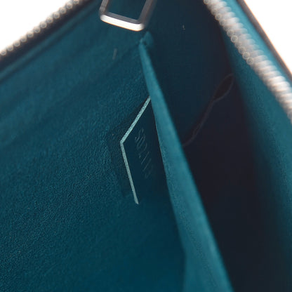Louis Vuitton Epi Neverfull Pochette MM GM Cyan 7 of 7