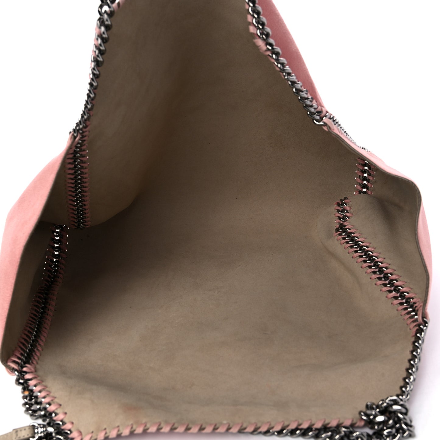 Shaggy Deer Falabella Reversible Tote Blush Pink Beige