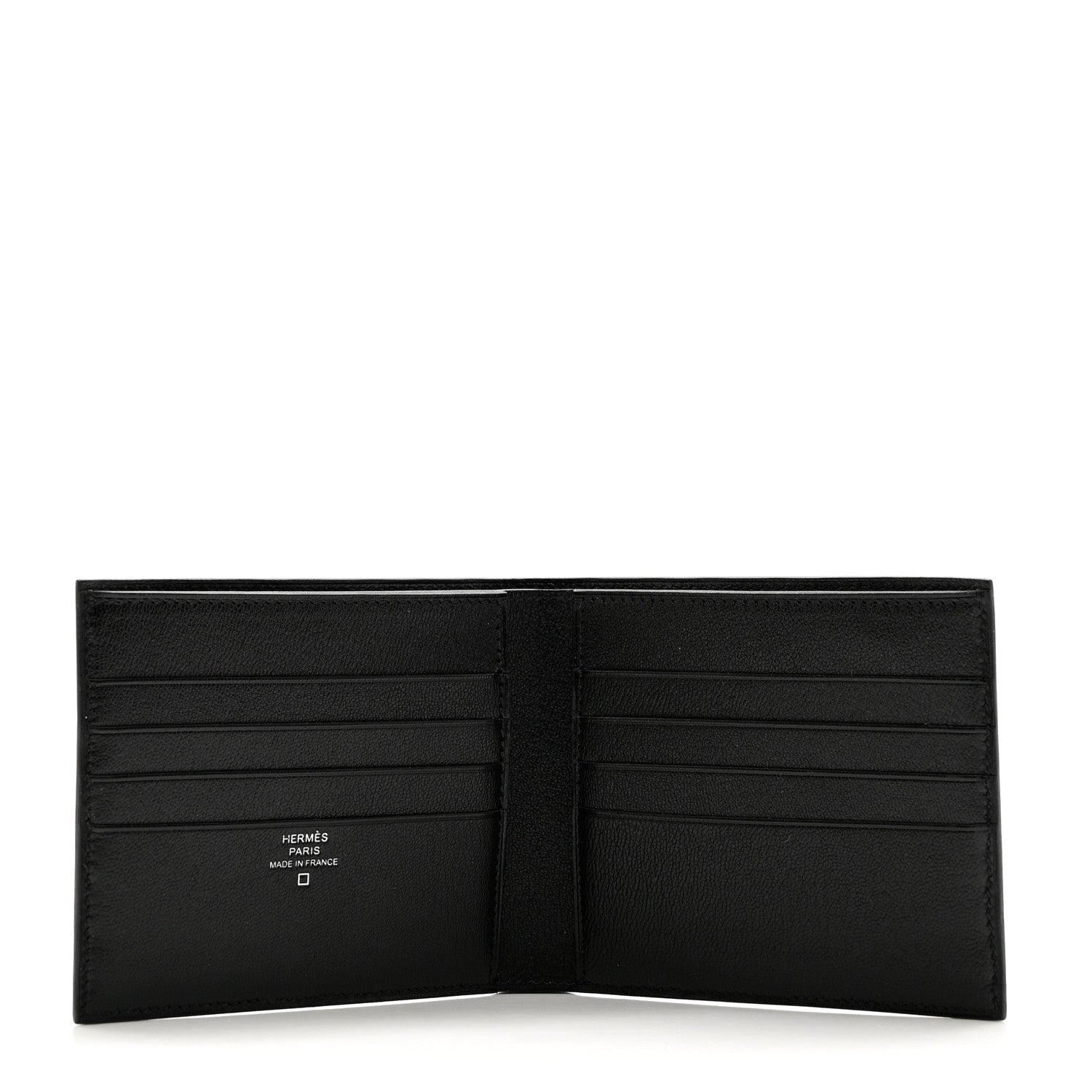 Hermes Matte Alligator MC2 Copernic Compact Wallet Black 5 of 7