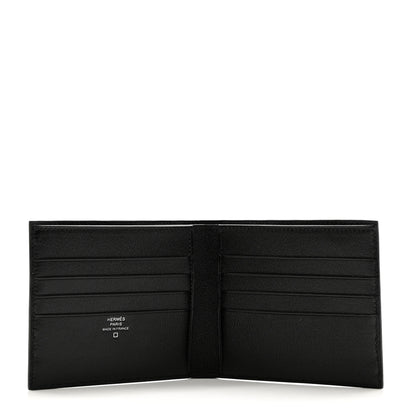 Hermes Matte Alligator MC2 Copernic Compact Wallet Black 5 of 7