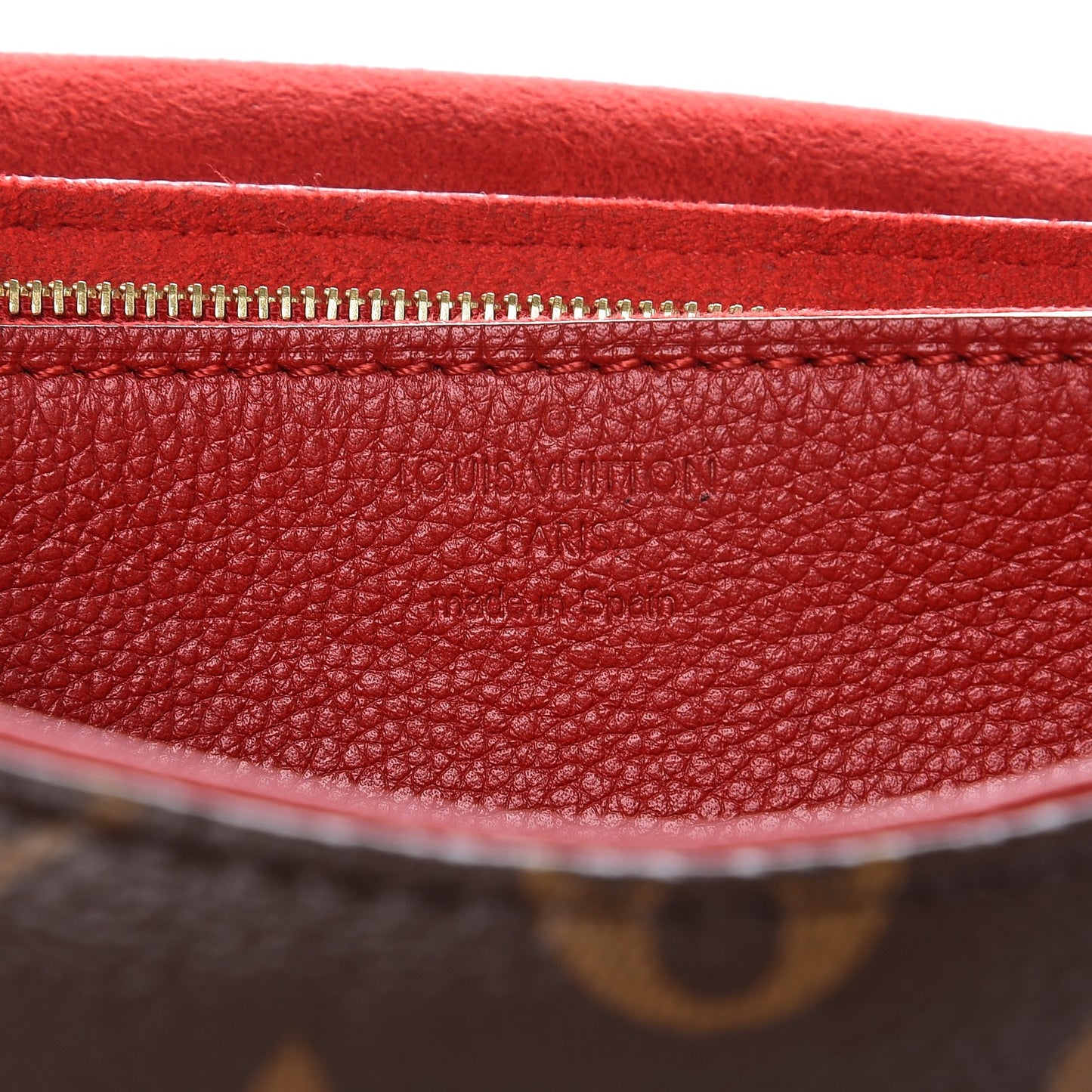 Monogram Pallas Chain Cherry