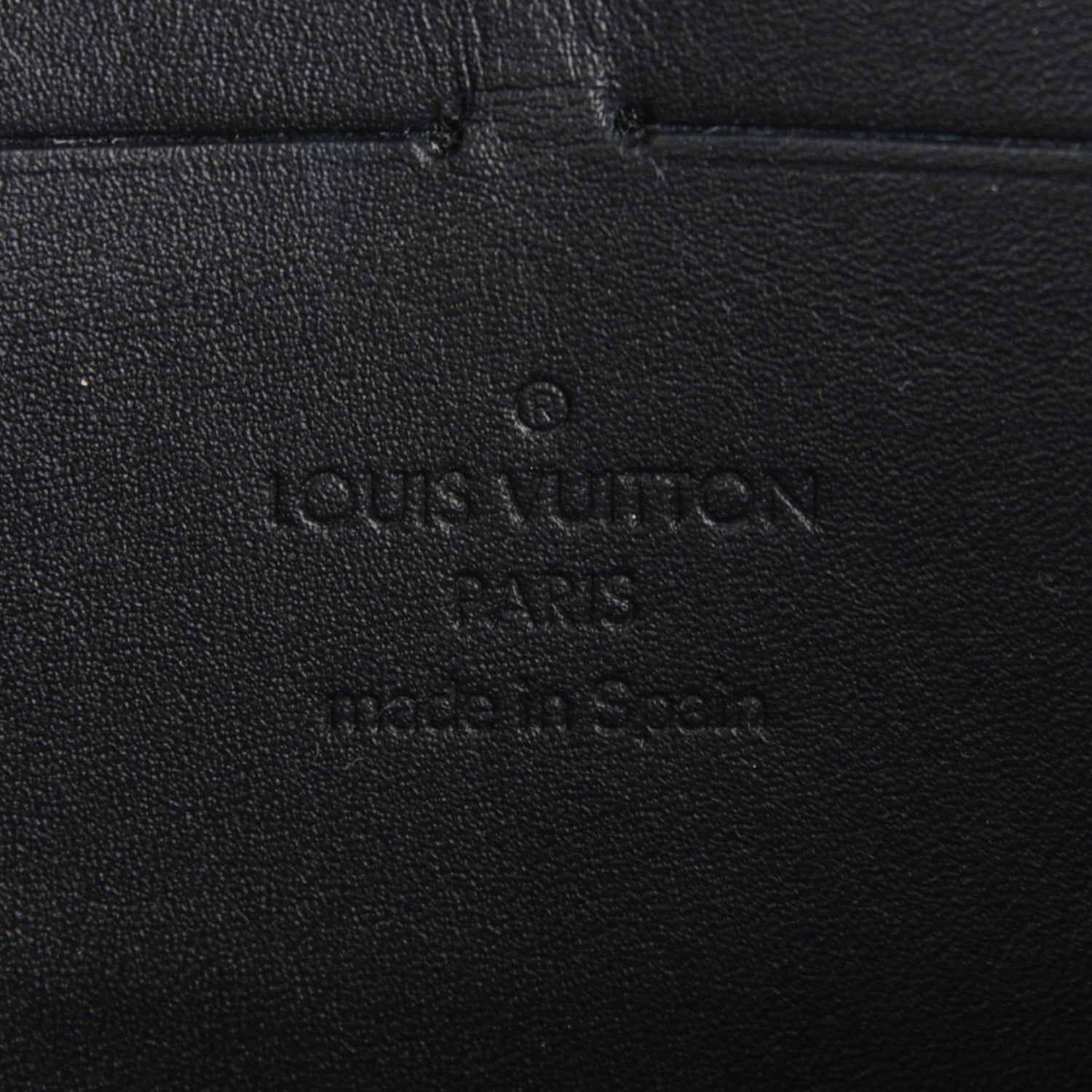 Louis Vuitton Vernis Leopard Zippy Wallet Blue Infini 6 of 7