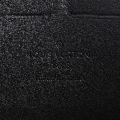 Louis Vuitton Vernis Leopard Zippy Wallet Blue Infini 6 of 7