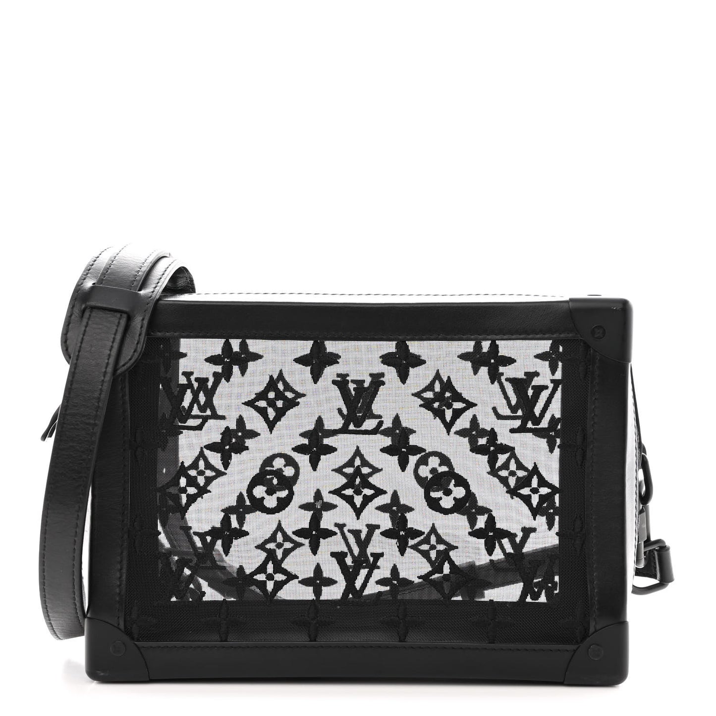 Monogram See Through Soft Trunk Black