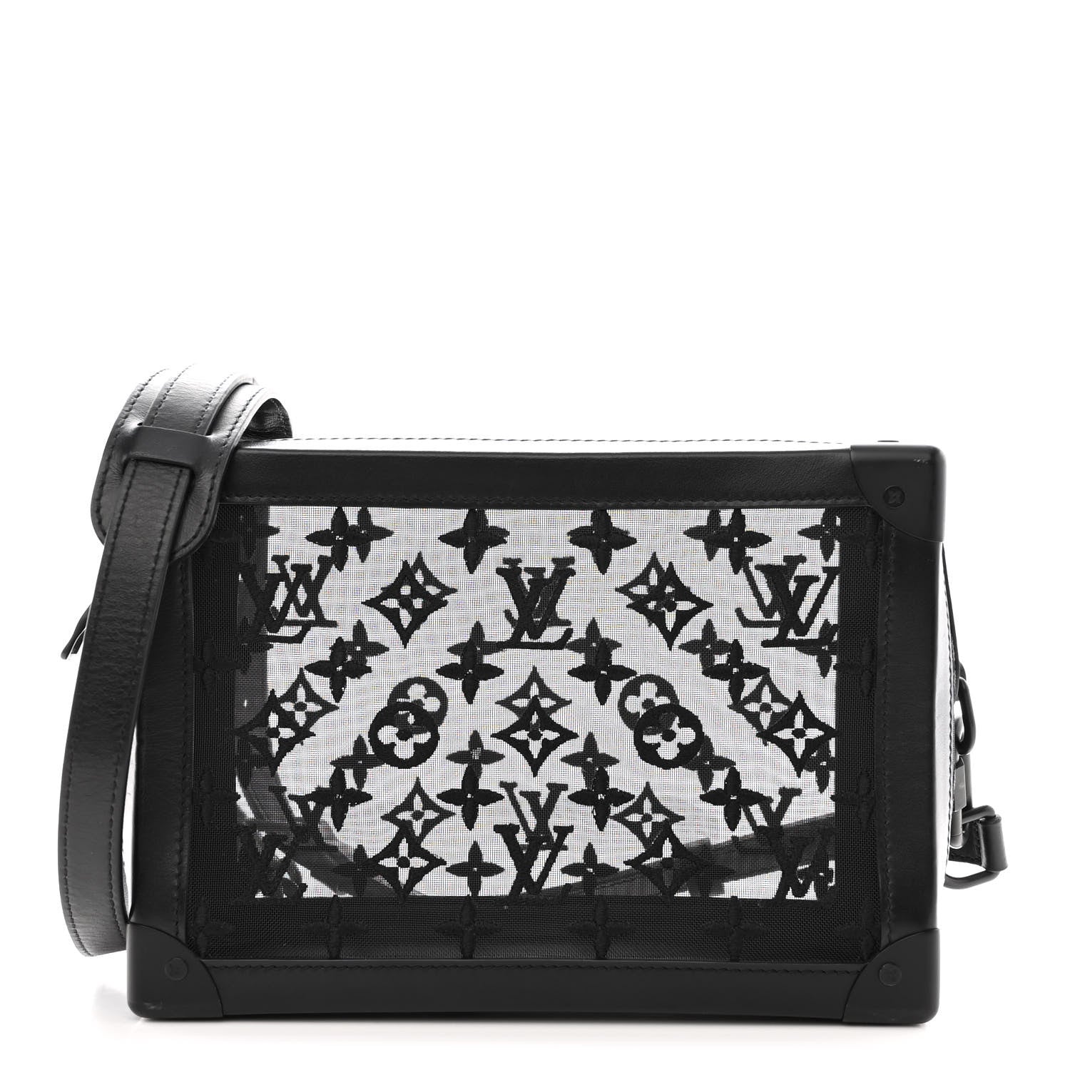 Louis Vuitton Monogram See Through Soft Trunk Black 1 of 9