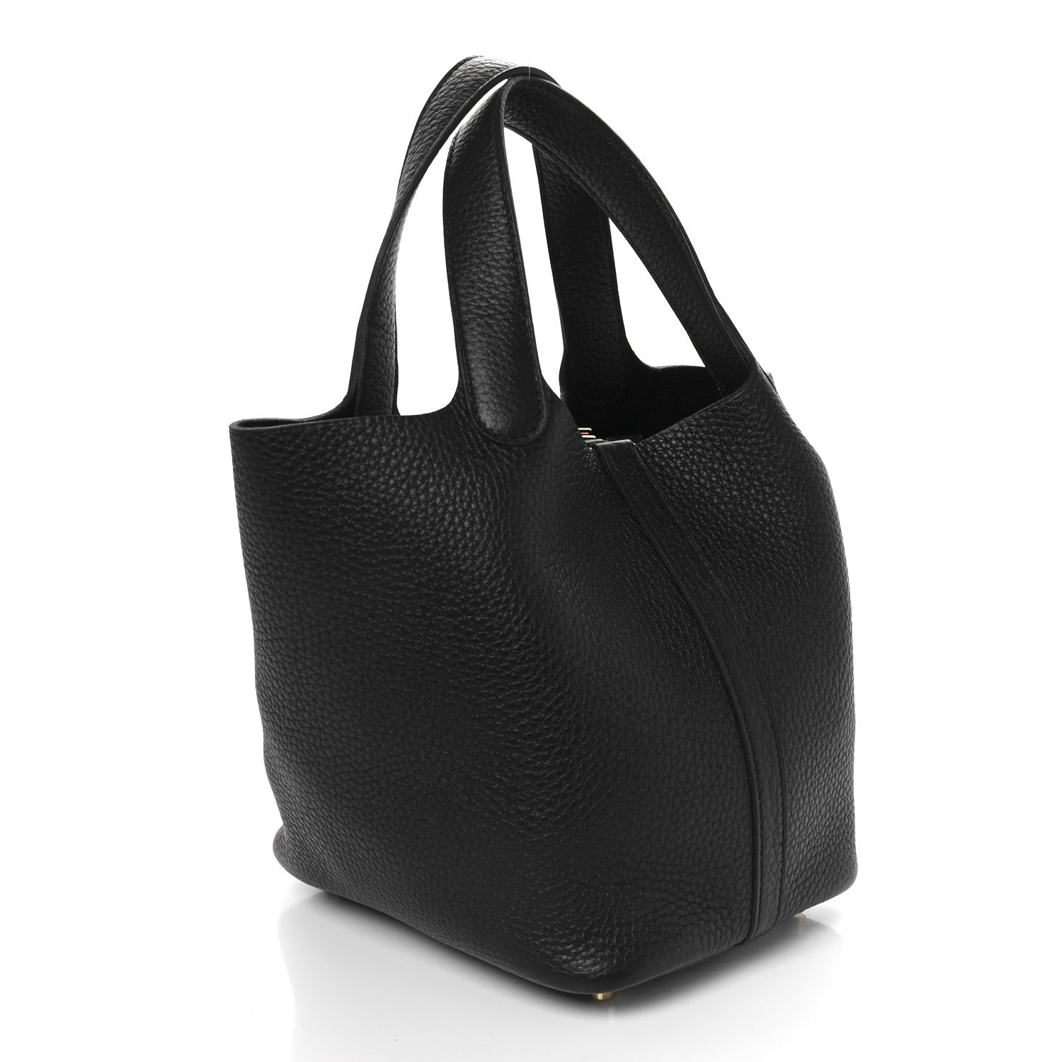 Hermes Taurillon Clemence Picotin Lock 18 PM Black 3 of 11