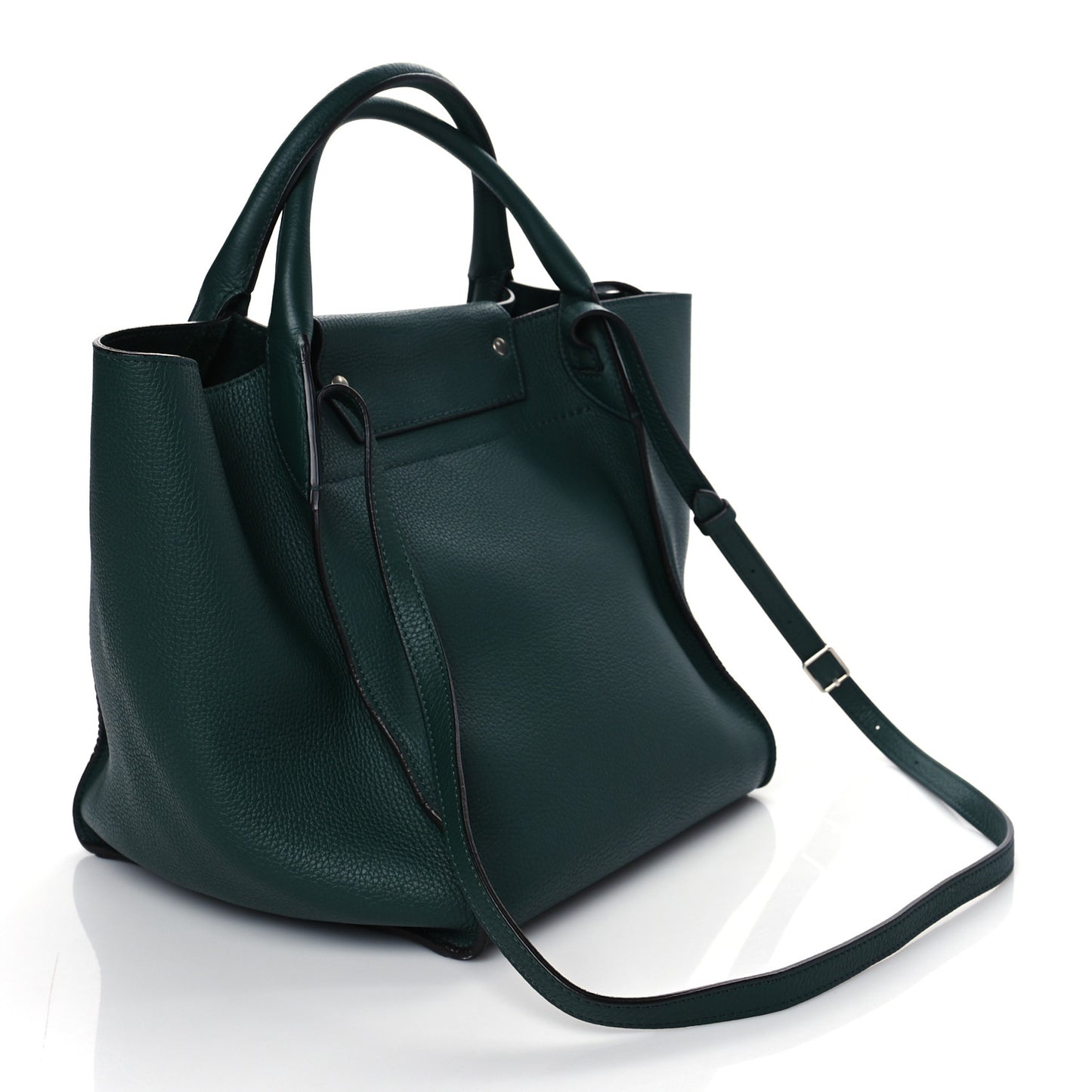 Supple Grained Calfskin Small Big Bag Amazone