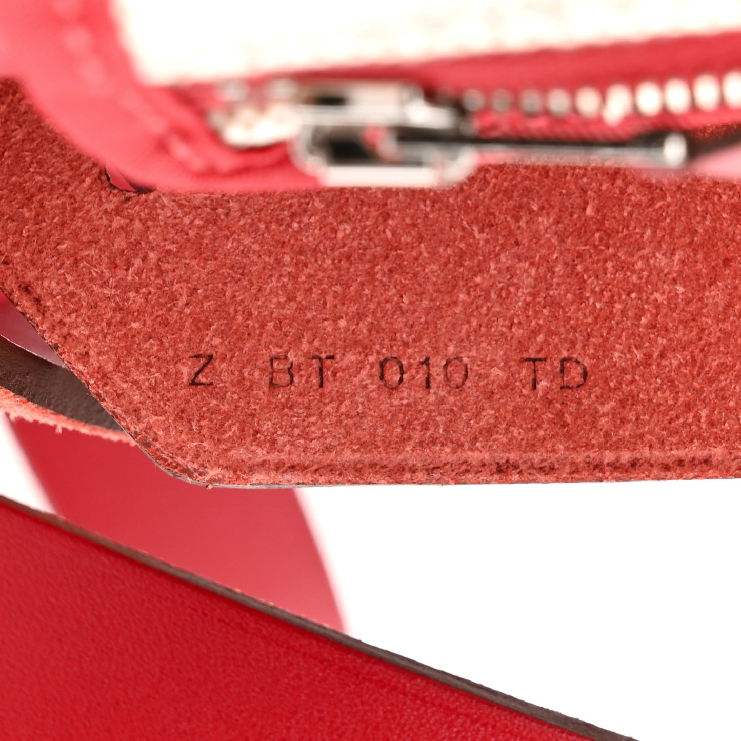 Toile H Berline Vache Hunter Herbag Zip PM 31 Rouge Piment Ecru