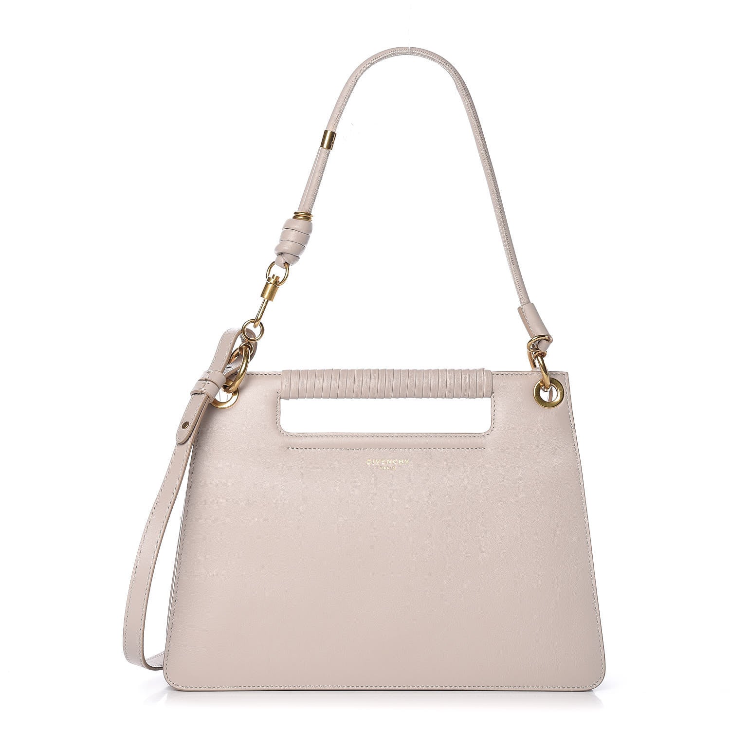 Givenchy Calfskin Medium Whip Top Handle Crossbody Natural 1 of 9