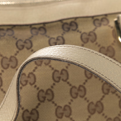 Gucci Monogram Medium Abbey Tote Off White 19 of 19