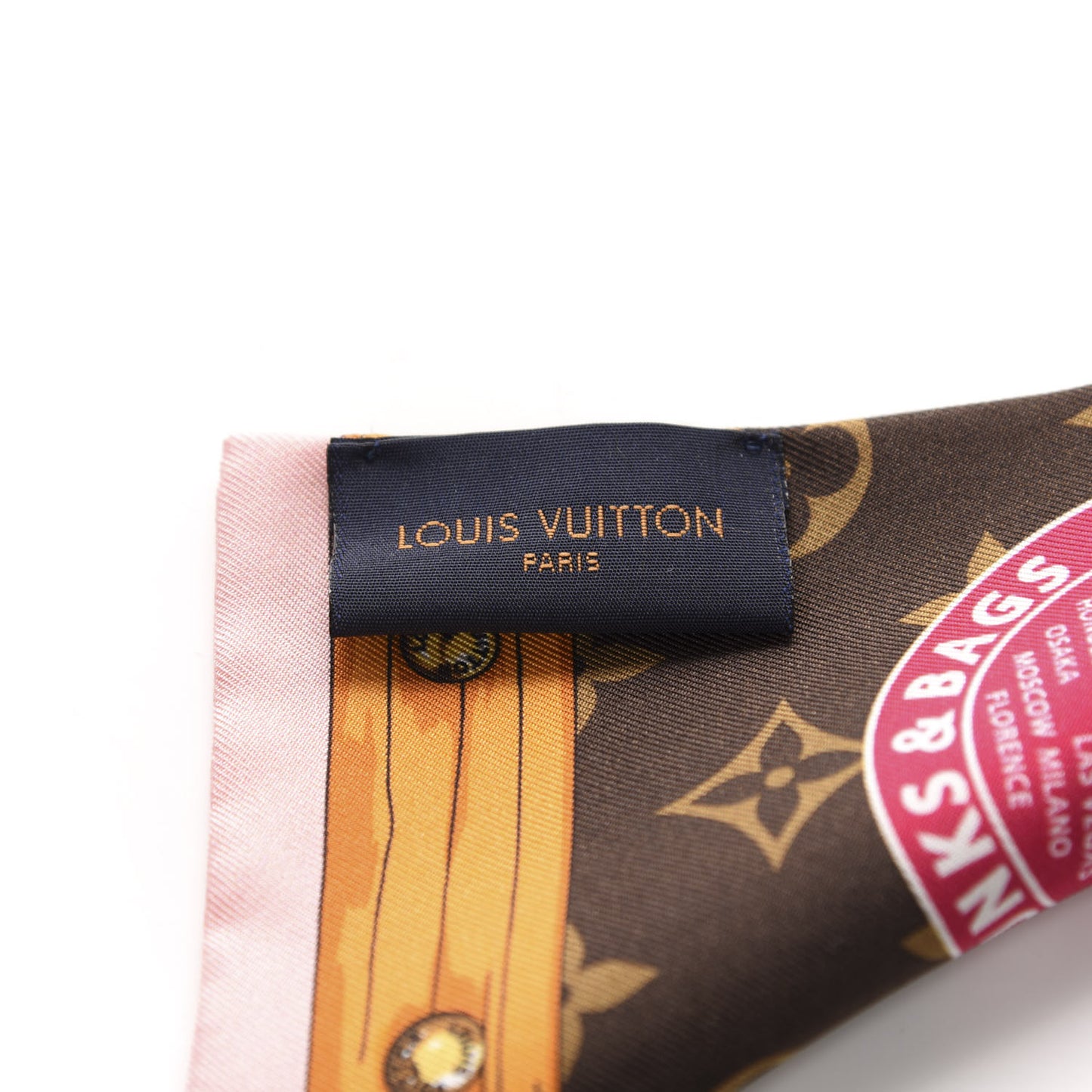 Silk Monogram Summer Trunks Bandeau Brown