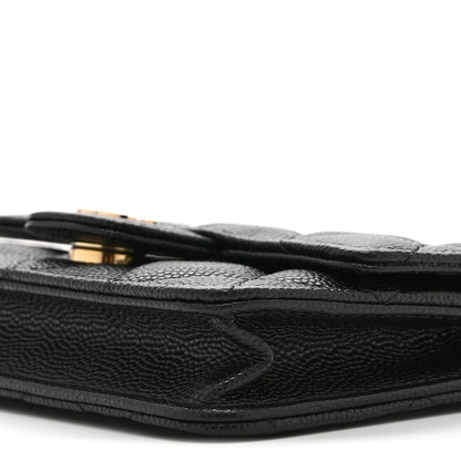 Chanel Caviar Quilted Mini Chain Bag Black 11 of 12