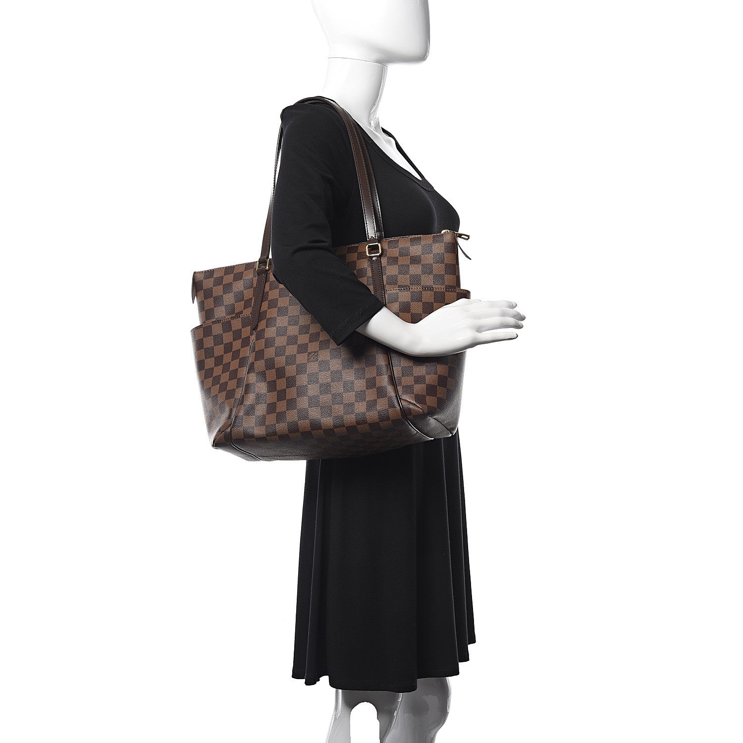 Louis Vuitton Damier Ebene Totally MM 2 of 9