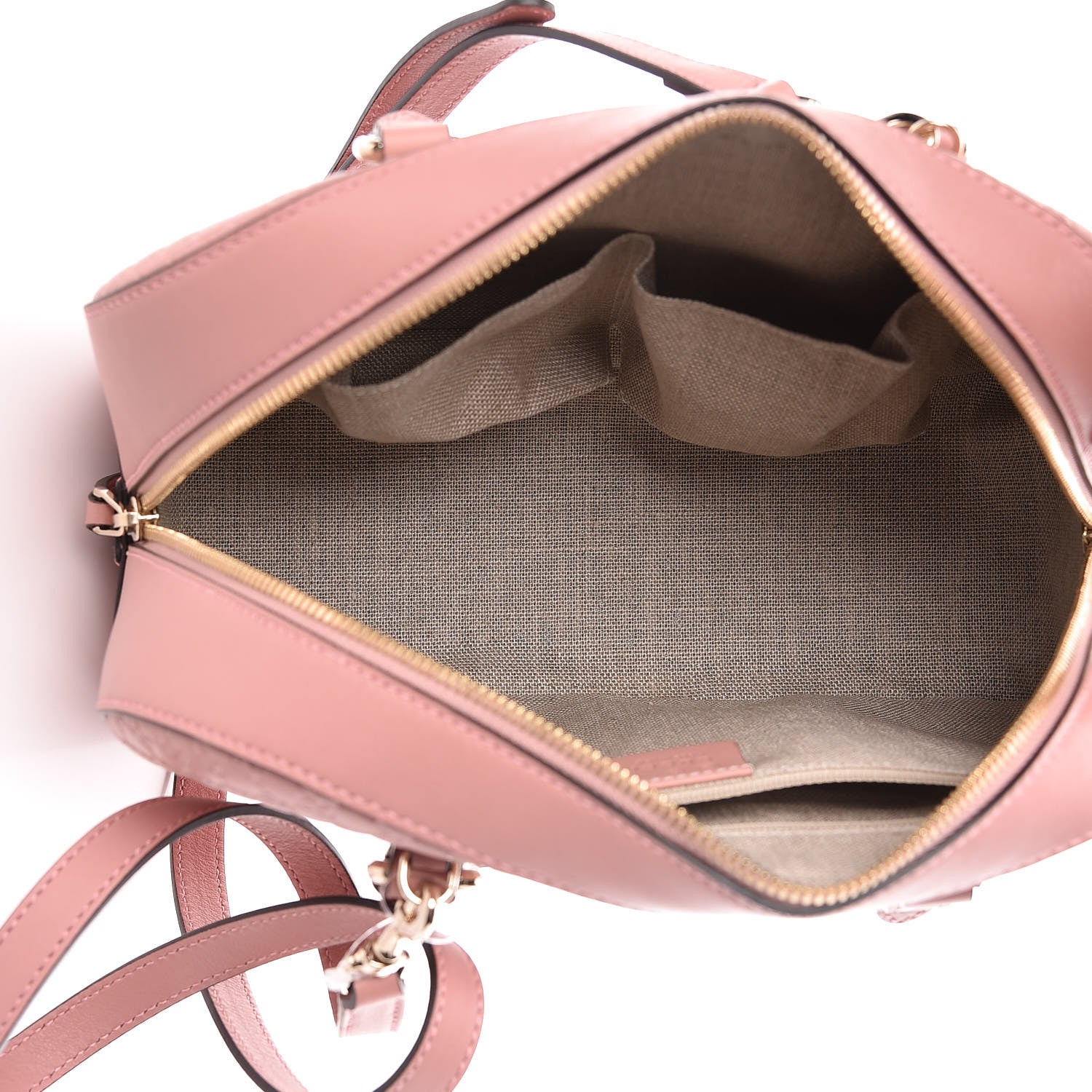 Gucci Soft Microguccissima Medium Crossbody Bag Soft Pink 5 of 10