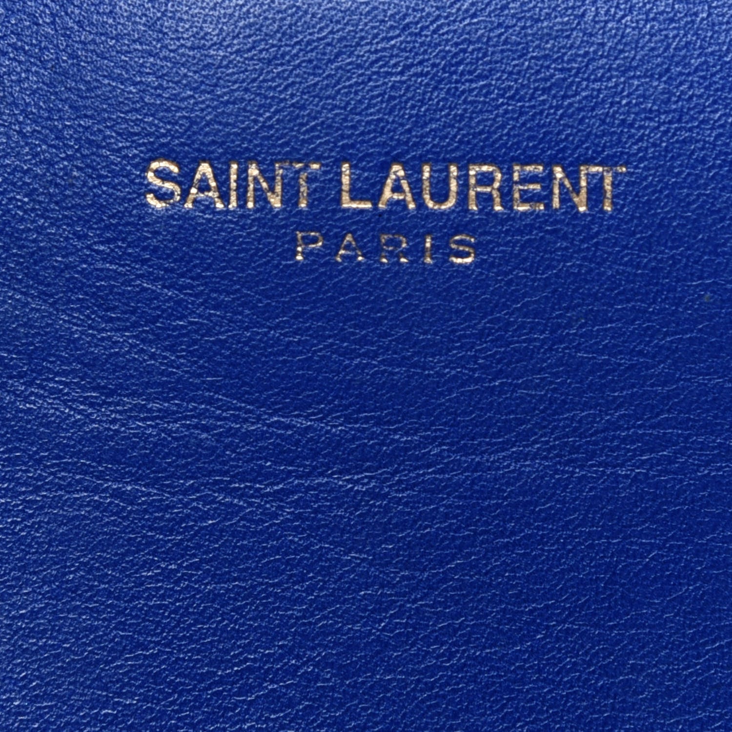 Saint Laurent Smooth Calfskin Small Monogram Cabas Blue Majorelle 23 of 30