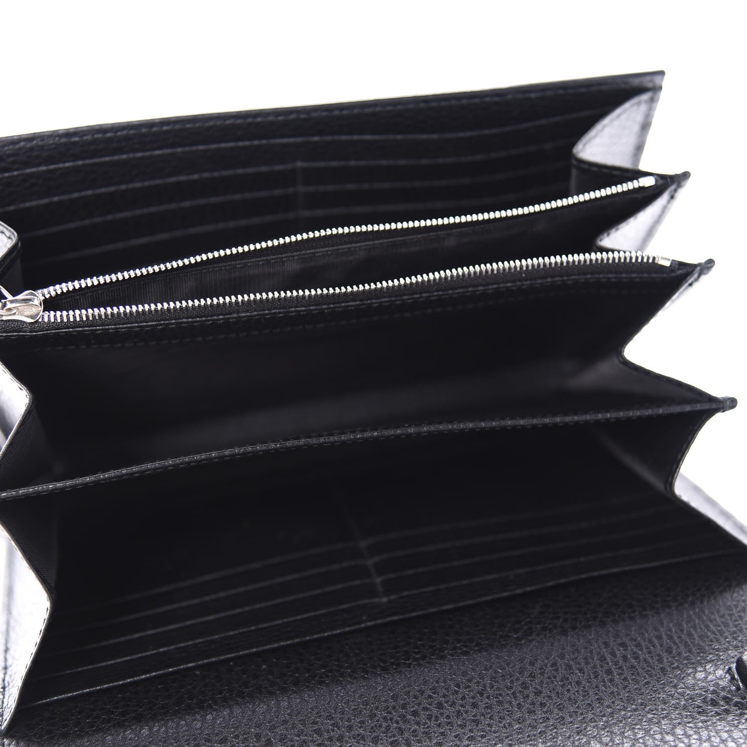 Gucci Calfskin Mini Dionysus Chain Wallet Black 5 of 11