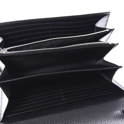 Gucci Calfskin Mini Dionysus Chain Wallet Black 5 of 11