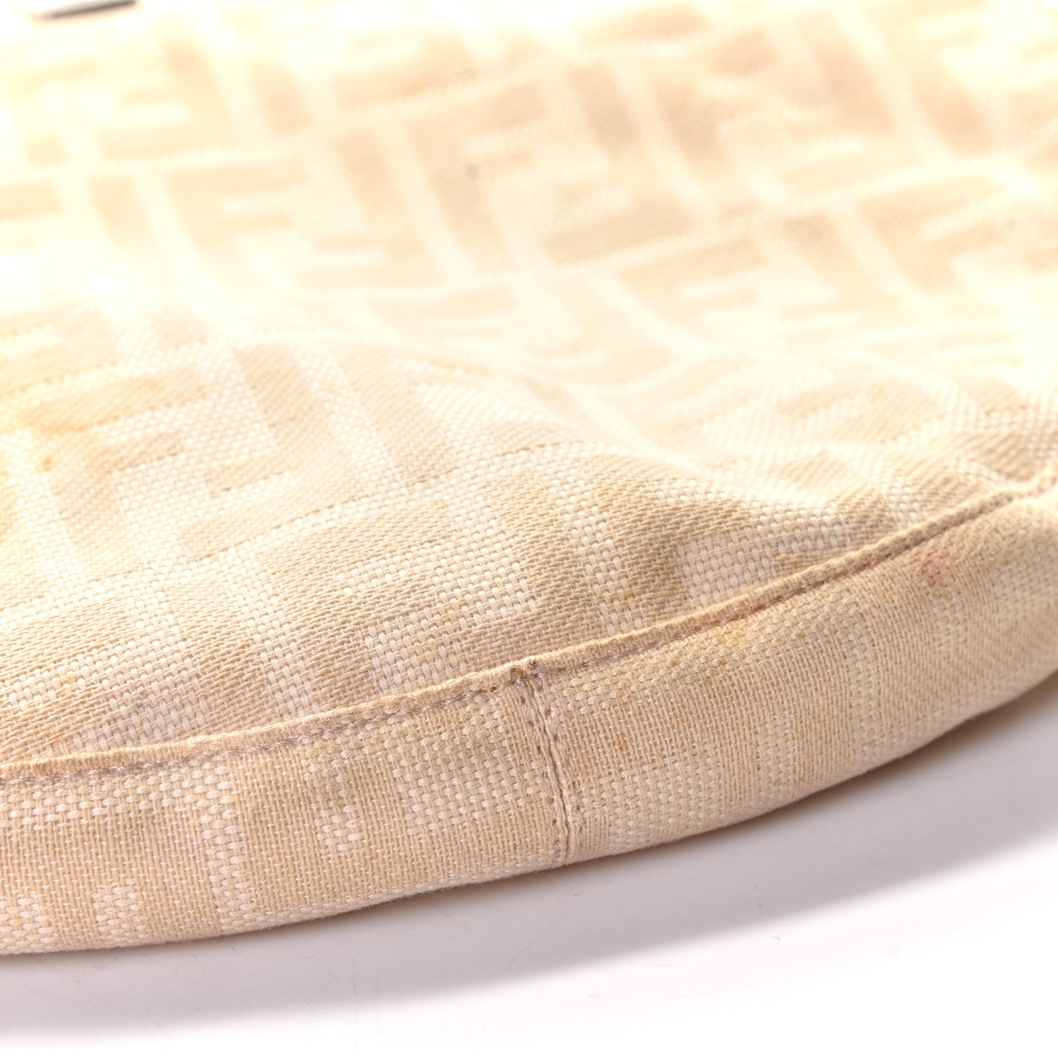 Fendi Zucca Shoulder Bag Beige 9 of 11