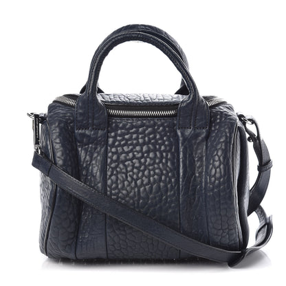 Alexander Wang Pebbled Lambskin Rockie Neptune 1 of 8