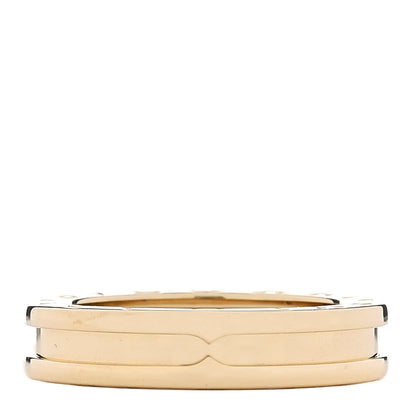 Bulgari 18K Yellow Gold B.Zero1 One-Band Ring 53 6.5 1 of 5