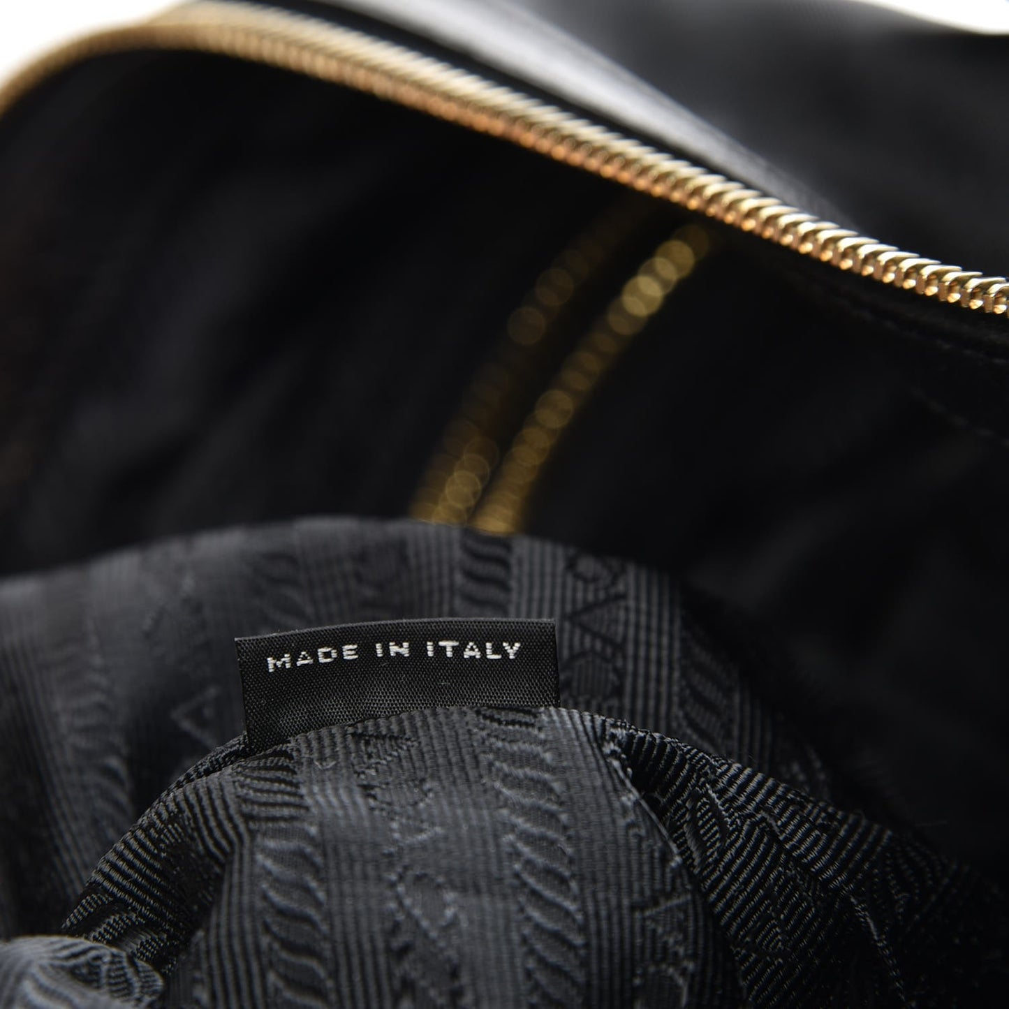 Tessuto Nylon Saffiano Tote Nero Black
